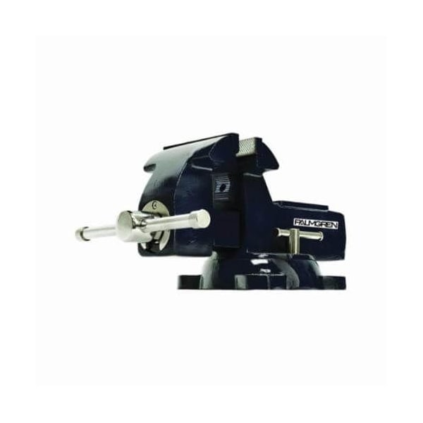 Palmgren Bench and Pipe Vise, Combination, Serrated Jaw, 7 in Jaw Opening, 6 in Jaw Width, Steel Jaw, 334 i 9629746 - main